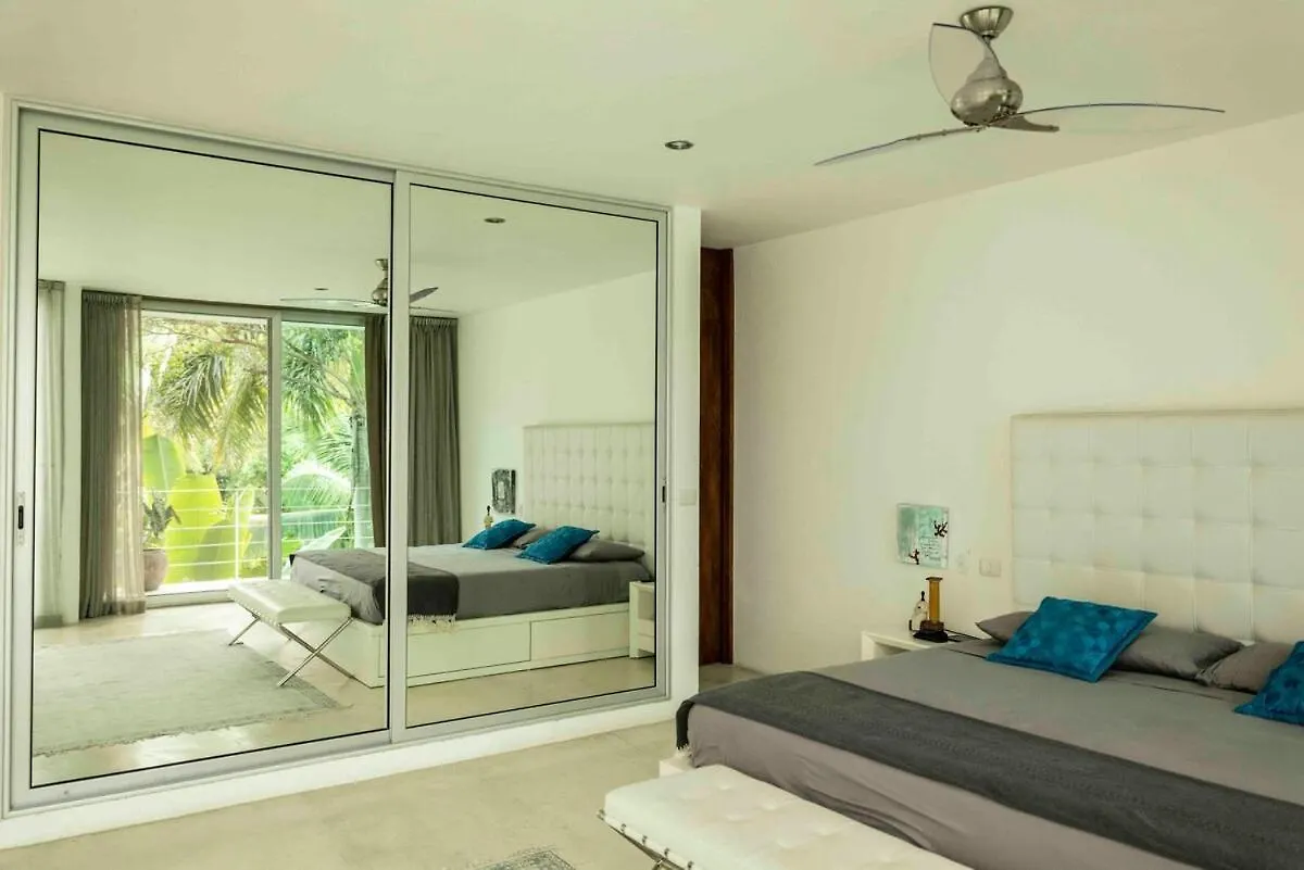 Villa White - Unique Spacious Home And Beach Club Access Tulum Pueblo Mexico