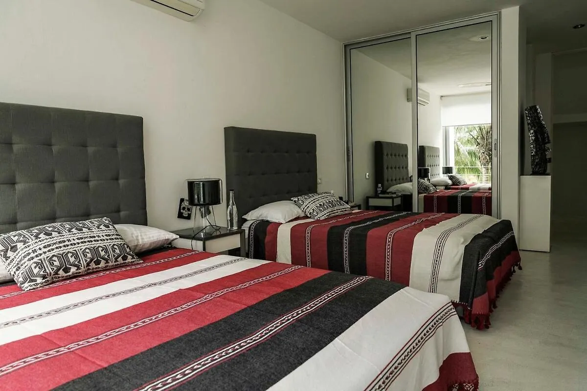 White - Unique Spacious Home And Beach Club Access Tulum Pueblo