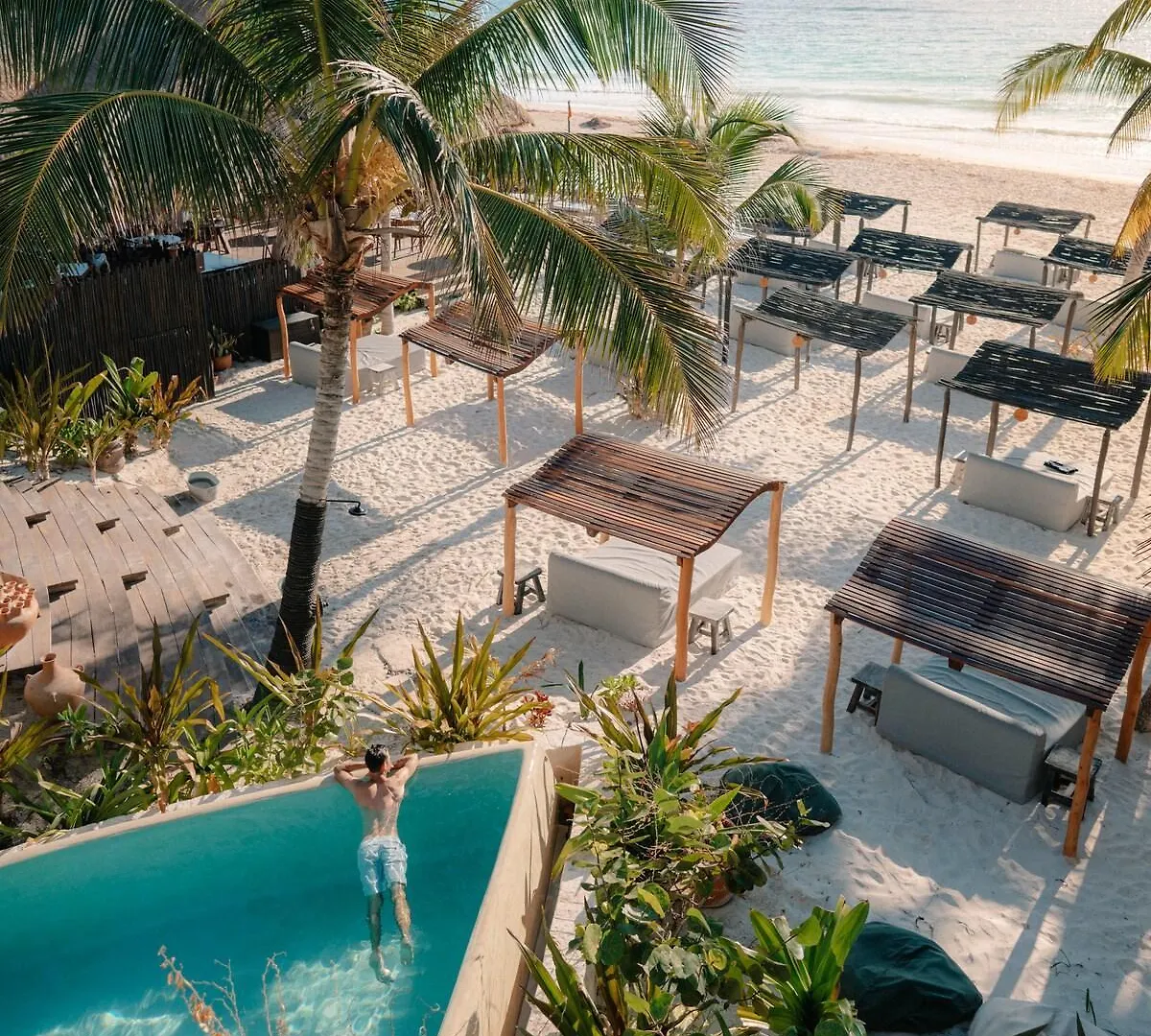 Villa White - Unique Spacious Home And Beach Club Access Tulum Pueblo Mexico